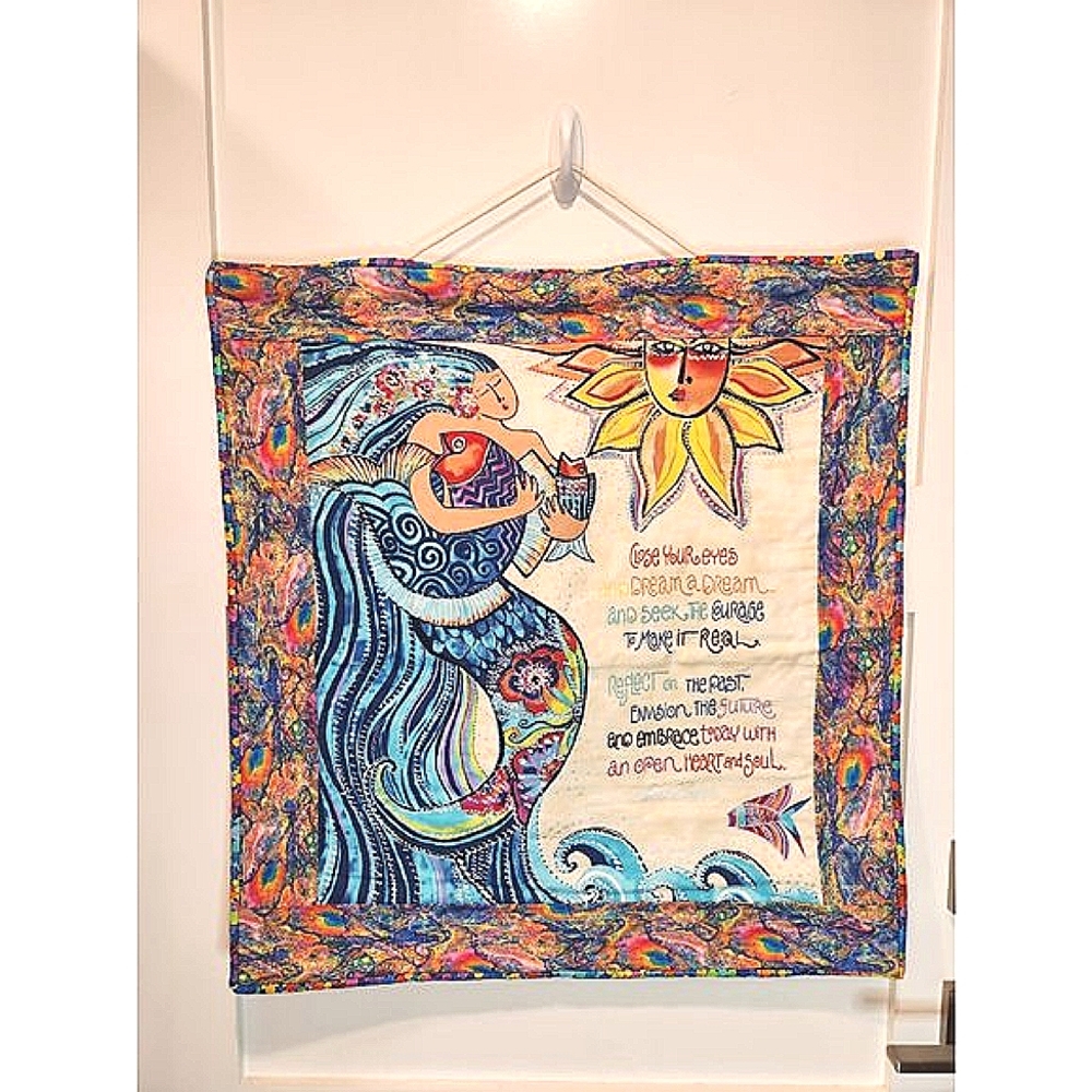 Ocean Song Wall Hanging by Laurel Burch